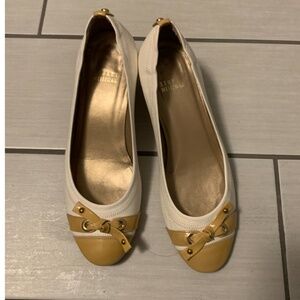 Stuart Weitzman Two Tone Block Heel